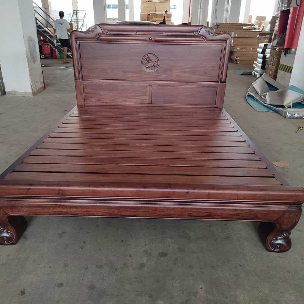 玉珠款全实木大脚床